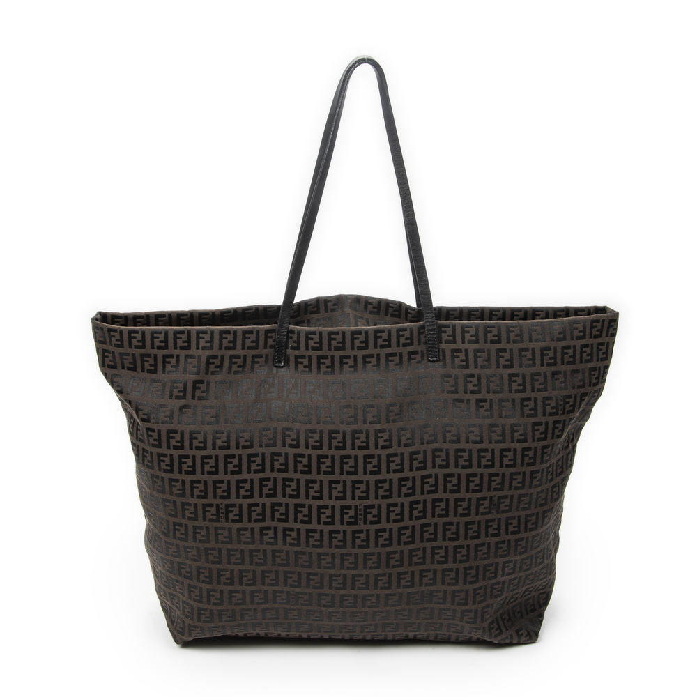 Fendi Large Roll Zip Tote